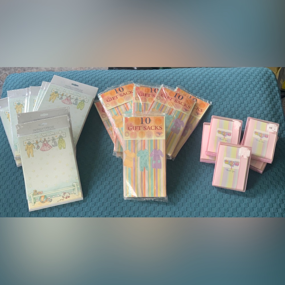 Baby shower invitation bundle
